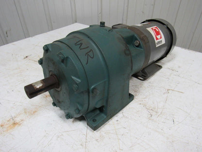 Reliance Electric 140DM16A 20.9:1 Gearbox Speed Reducer W/1.5 230/460V Motor