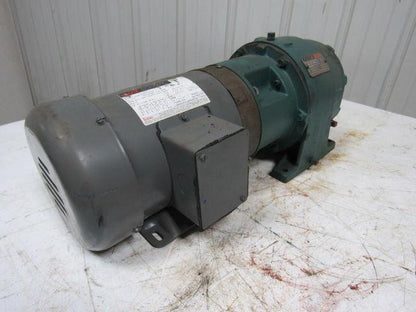 Reliance Electric 140DM16A 20.9:1 Gearbox Speed Reducer W/1.5 230/460V Motor