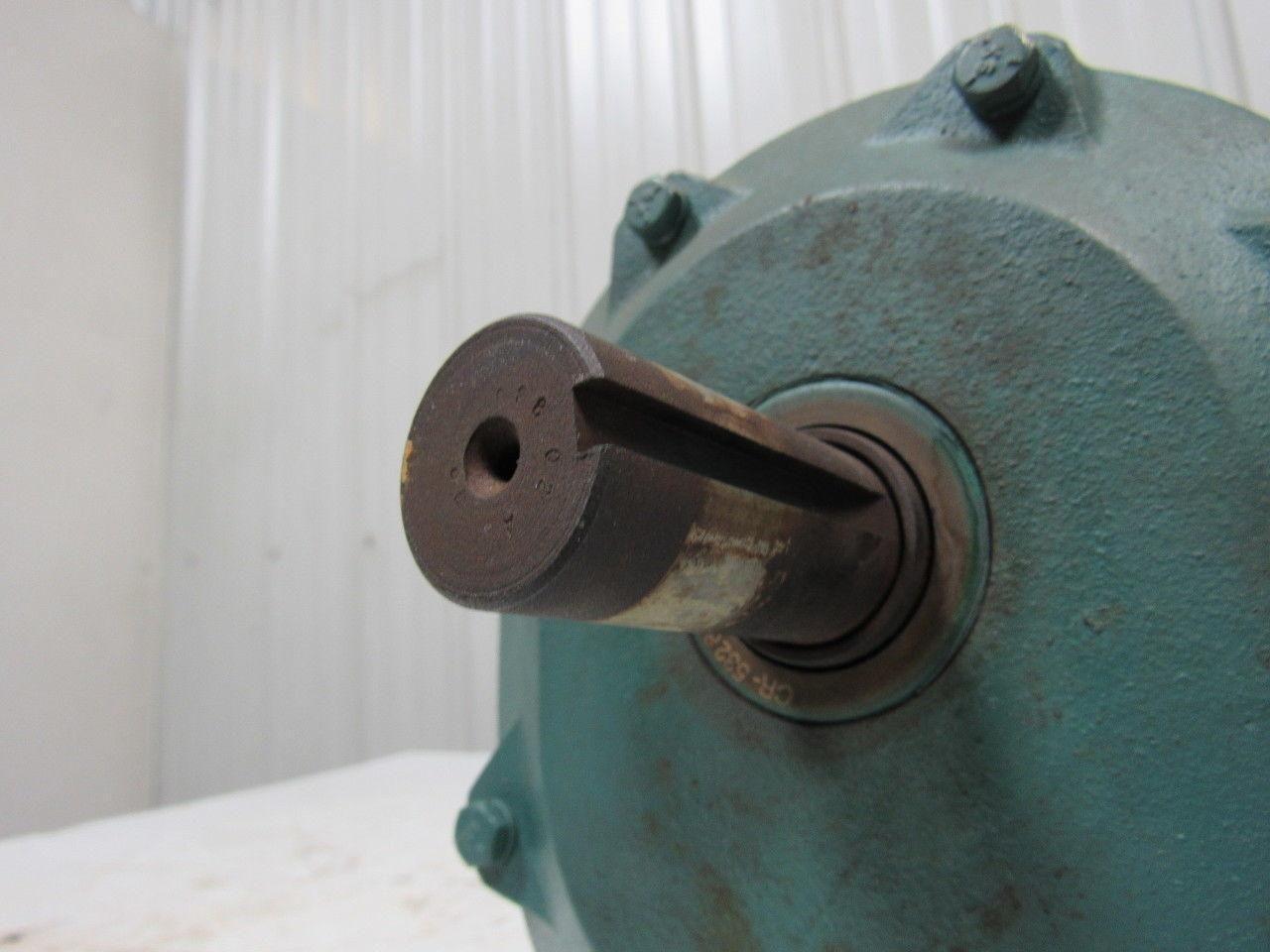 Reliance Electric 140DM16A 20.9:1 Gearbox Speed Reducer W/1.5 230/460V Motor