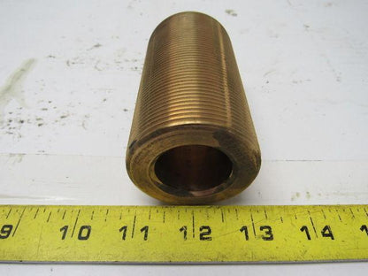T82003-011 Brass Valve Stem Bushing 1.195" I.D. X 2" O.D. X 4" O.A.L. 12 TPI