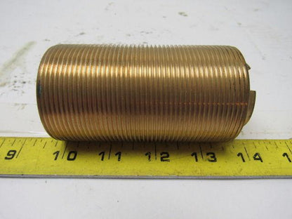 T82003-011 Brass Valve Stem Bushing 1.195" I.D. X 2" O.D. X 4" O.A.L. 12 TPI