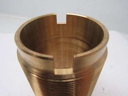 Brass Bushing 3.358" I.D. X 4.053" O.D. X 6-1/4" O.A.L. 8 TPI