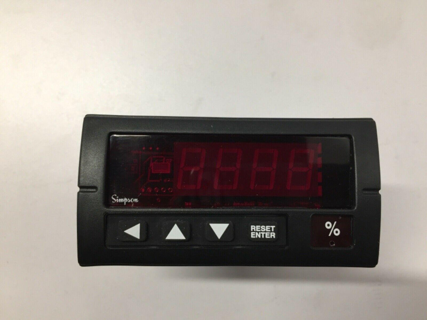 Simpson Electric H335135020 Digital Panel Meter 600 VAC New