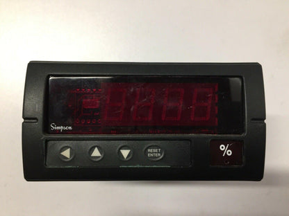 Simpson Electric Digital Panel Meter H335171020