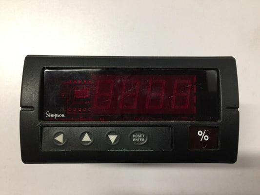 Simpson Electric Digital Panel Meter H335171020