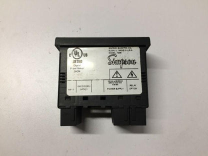 Simpson Electric Digital Panel Meter H335171020
