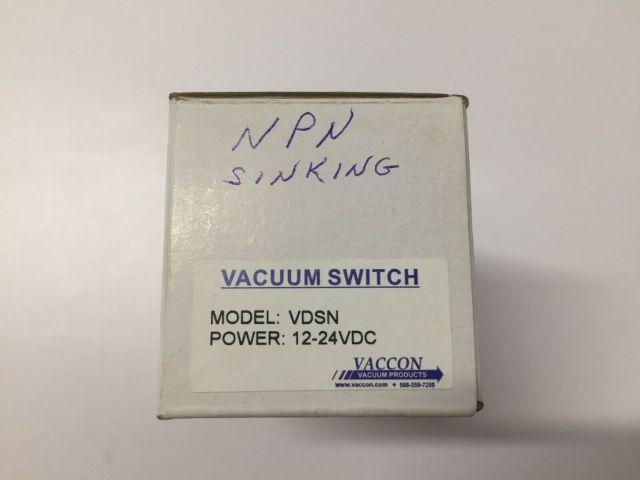 Bimba Vaccon VDSN Electronic Vacuum Pressure Switch Sensor Transmitter