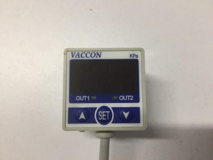 Bimba Vaccon VDSN Electronic Vacuum Pressure Switch Sensor Transmitter