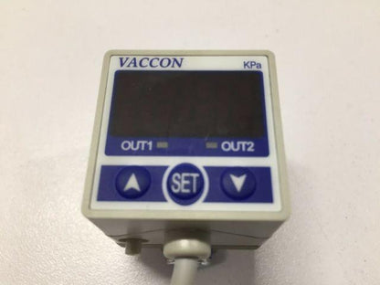 Bimba Vaccon VDSN Electronic Vacuum Pressure Switch Sensor Transmitter