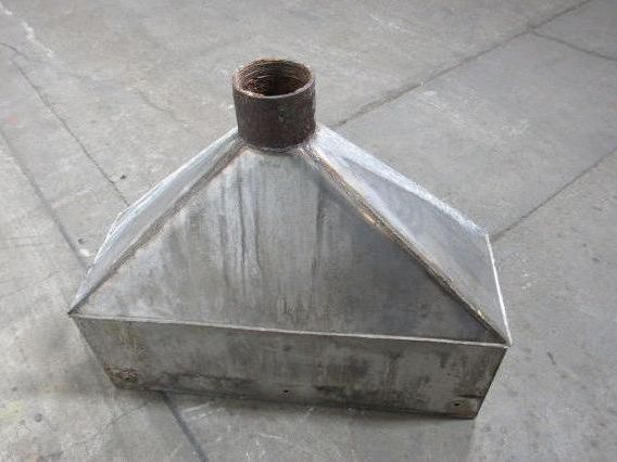 34" Hood Stainless Steel Fume Exhaust Hood Vent Vacuum
