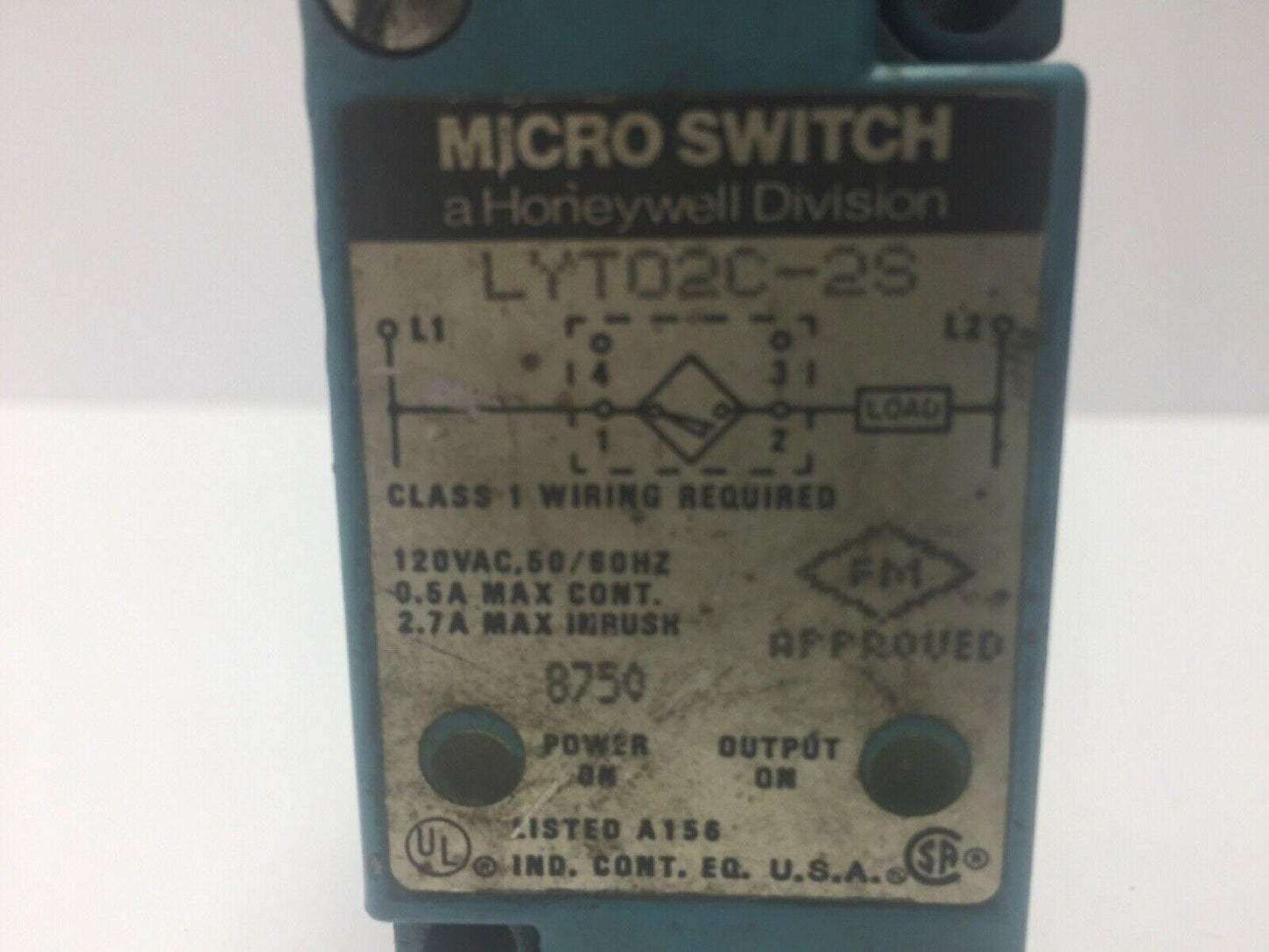 Honeywell Micro Switch Proximity Sensor Switch LYT02C-2S