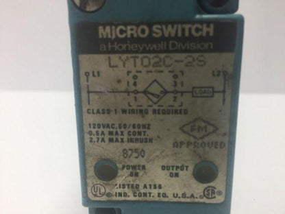Honeywell Micro Switch Proximity Sensor Switch LYT02C-2S