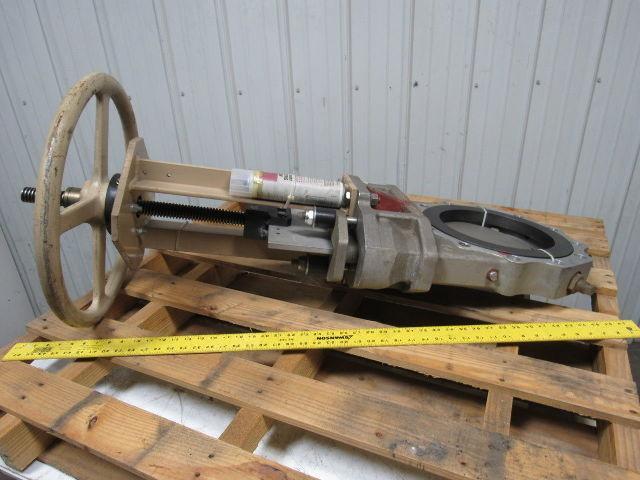 United Conveyor 5-1918-3-103110200000A Stainless Steel 10 Knife Gate Valve