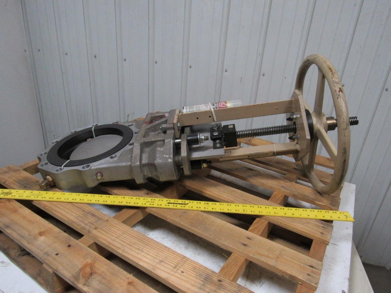 United Conveyor 5-1918-3-103110200000A Stainless Steel 10 Knife Gate Valve
