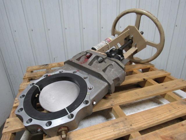 United Conveyor 5-1918-3-103110200000A Stainless Steel 10 Knife Gate Valve
