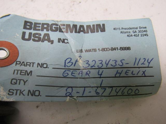 Bergemann BP323435-1124 Helix Gear 0.986" Bore 2-3/4" O.D. 1.623" W Sootblower