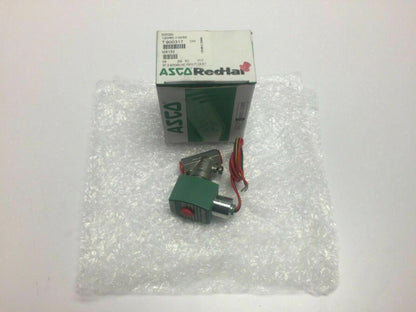 Asco Red Hat 8030G064 Solenoid Valve 3/8" NPT Stainless 120v NC 302804