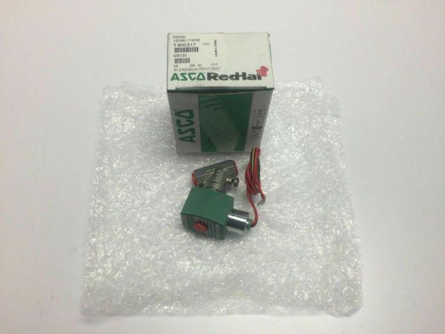 Asco Red Hat 8030G064 Solenoid Valve 3/8" NPT Stainless 120v NC 302804