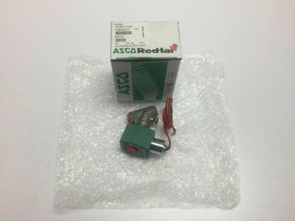 Asco Red Hat 8030G064 Solenoid Valve 3/8" NPT Stainless 120v NC 302804
