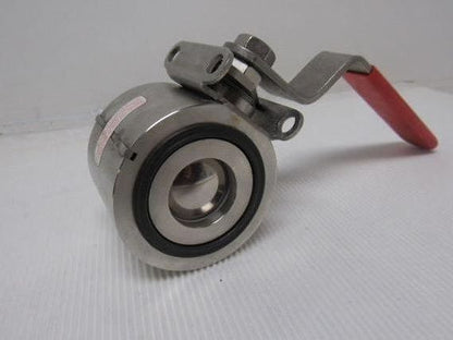 Gemini 1.2 89 6RTV6 Manual Ball Valve Center Section 316 SS 1000 PSI CWP