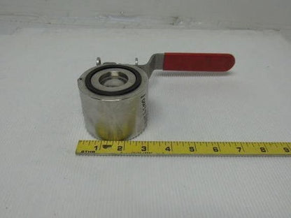 Gemini 1.2 89 6RTV6 Manual Ball Valve Center Section 316 SS 1000 PSI CWP