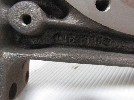 Gast MFG AC 860 Pump Body Steel Replacement 1/2" & 3/8" In Ports 1/2" Out Port
