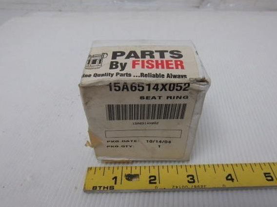 Fisher 15A6514X052 Valve Seat Ring  416SS, 1/2" Port 1-1/2" Type EZ