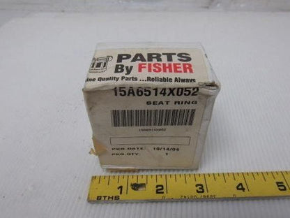 Fisher 15A6514X052 Valve Seat Ring  416SS, 1/2" Port 1-1/2" Type EZ