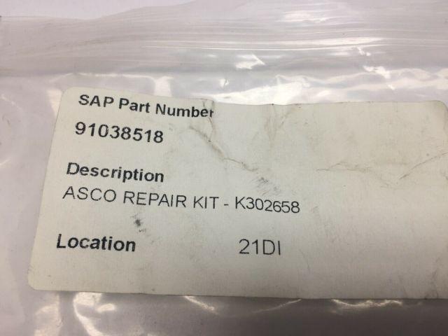 Asco Red Hat Solenoid Valve Repair Rebuild Kit 302658