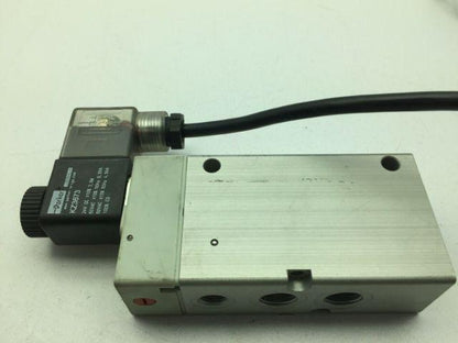 PARKER PA12681-0033-00 Solenoid Valve 5/2 Type S9 581S-RF-1/4 24VDC KZ3673