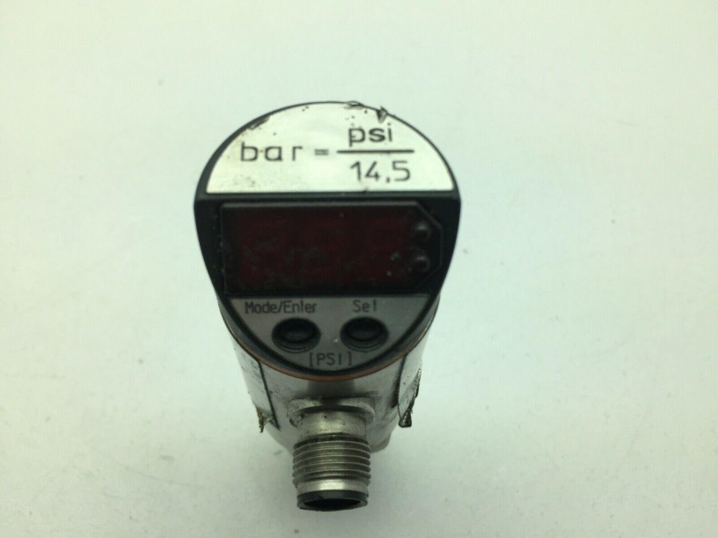 IFM Efector PY7726 Pressure Sensor Transducer 12121A 30 psi 24vdc