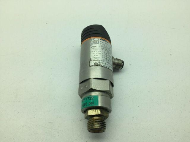 Ifm Efector PY7722 Pressure Flow Sensor 1126a 1000 psi 24VDC