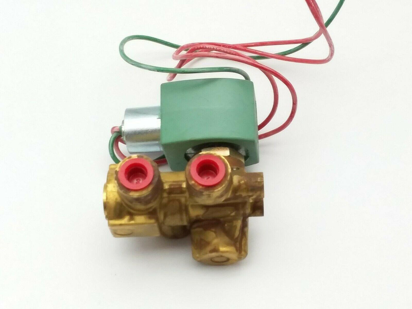 Asco Red Hat 8321G3 Solenoid Valve 1/4" NPT 3 Way 120V Coil