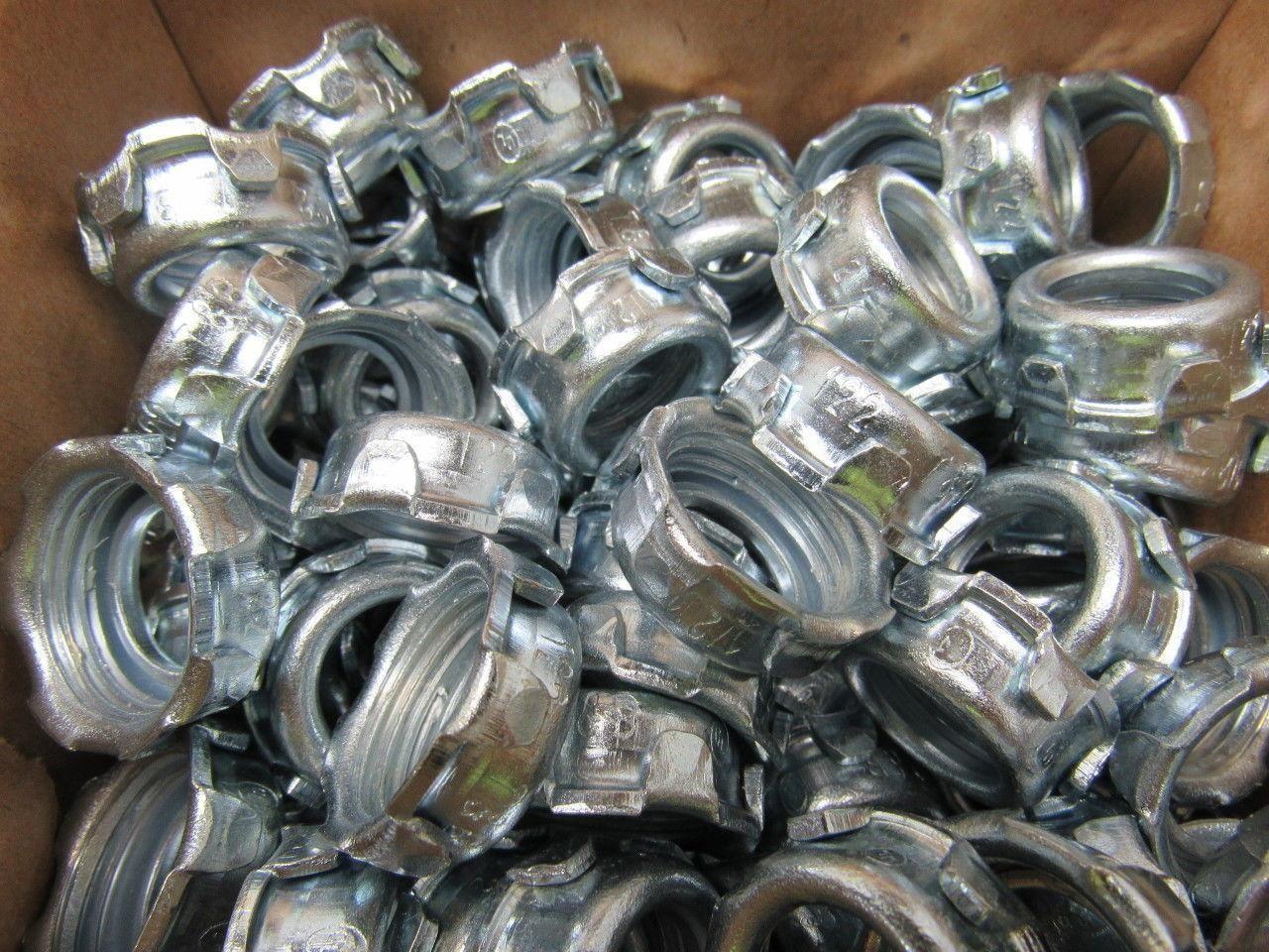 Thomas & Betts Cat 122 1/2" Metallic Bushing for Rigid Metal Conduit Box of 100