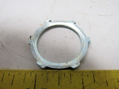 Arlington Ind Cat 403 1" Plated Steel Locknut for Rigid Metal Conduit Box of 100