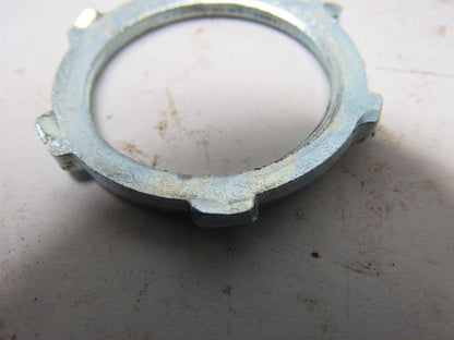 Arlington Ind Cat 403 1" Plated Steel Locknut for Rigid Metal Conduit Box of 100