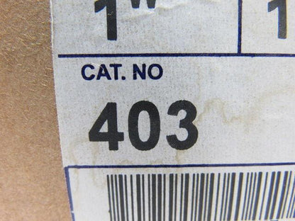 Arlington Ind Cat 403 1" Plated Steel Locknut for Rigid Metal Conduit Box of 100