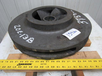 60138 1286 233055 Centrifugal Pump Impeller 20-3/4" OD 5-7/16"  W 2-1/4" Bore