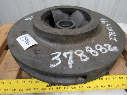 60138 1286 233055 Centrifugal Pump Impeller 20-3/4" OD 5-7/16"  W 2-1/4" Bore