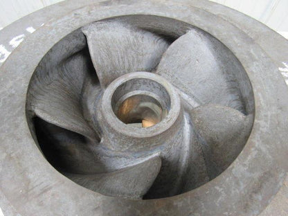 60138 1286 233055 Centrifugal Pump Impeller 20-3/4" OD 5-7/16"  W 2-1/4" Bore