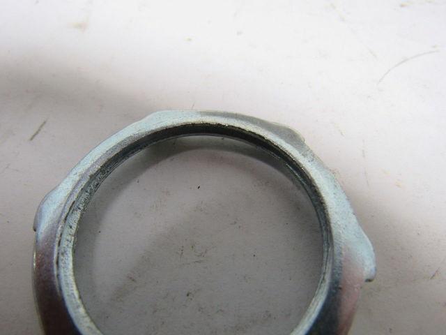 NEER L-300 1" Zinc Plated Steel Locknut for Rigid or IMC Conduits Box of 100