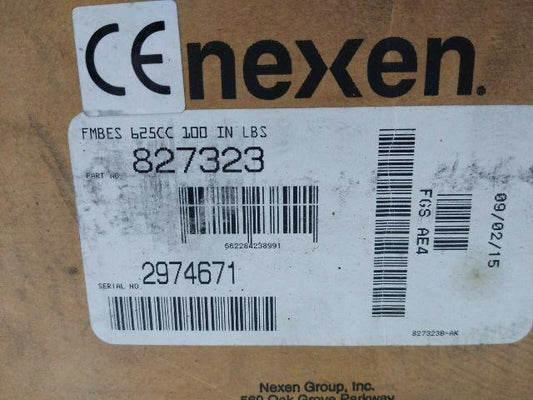 Nexen 827323 FMBES-625CC 100 IN LBS 120PSI Flange Mounted Spring Friction Brake