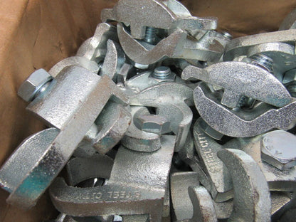 Steel City EC1-1 1" Malleable Iron Edge Clamp to Conduit Clamp Box of 25