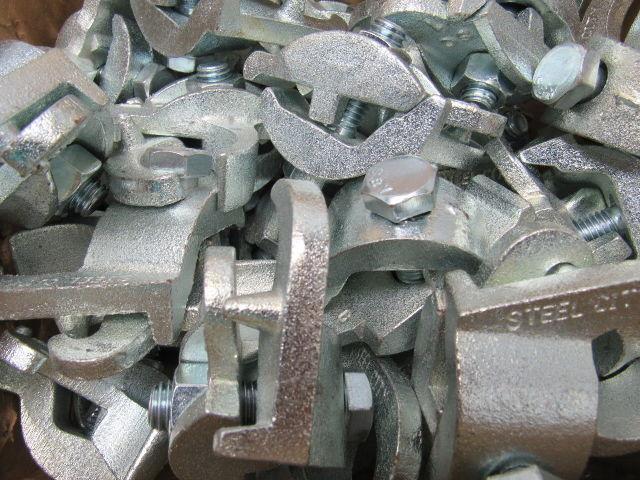 Steel City EC1-1 1" Malleable Iron Edge Clamp to Conduit Clamp Box of 25
