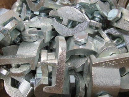 Steel City EC1-1 1" Malleable Iron Edge Clamp to Conduit Clamp Box of 25