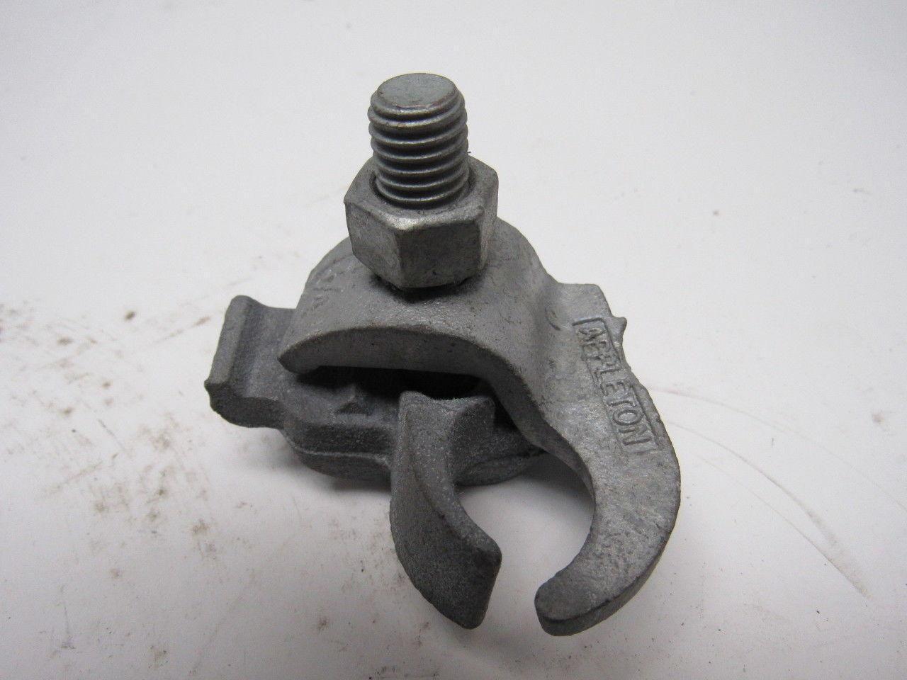 Appleton PC75ET 3/4" Malleable Iron Vertical Mount Conduit Clamp 1" OD Box of 25