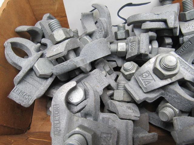 Appleton PC75ET 3/4" Malleable Iron Vertical Mount Conduit Clamp 1" OD Box of 25