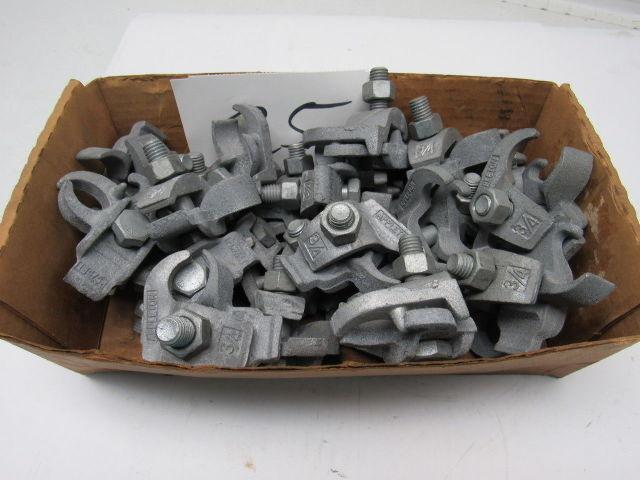 Appleton PC75ET 3/4" Malleable Iron Vertical Mount Conduit Clamp 1" OD Box of 25