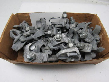 Appleton PC75ET 3/4" Malleable Iron Vertical Mount Conduit Clamp 1" OD Box of 25