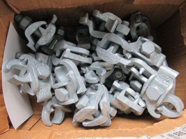 1/2" Edge Clamp to Conduit Clamp Lot of 28